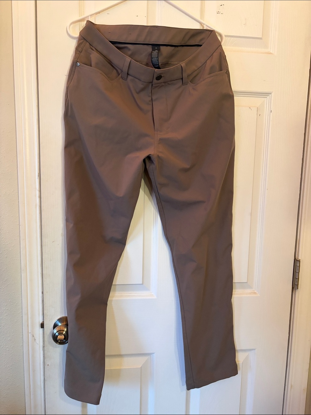 Casual Stretch Pants in Coffee